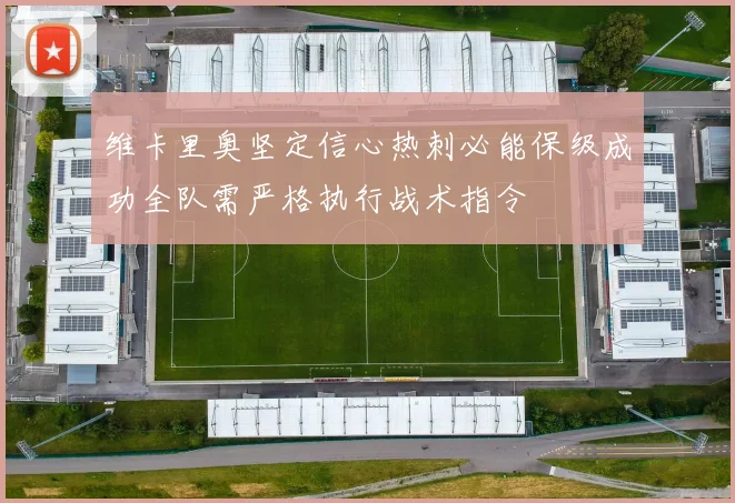 维卡里奥坚定信心热刺必能保级成功全队需严格执行战术指令
